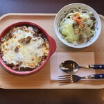 珈家 - 焼きカレー・フルセット（1580円）