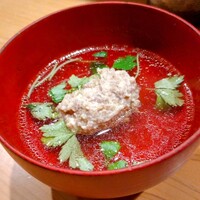 焼鳥 望月 - 鶏団子汁