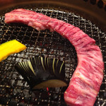 和牛 まつした - 中落ちカルビ焼き焼き