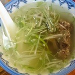 牛たん 太助 - テールスープ