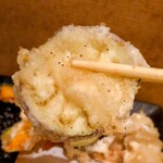 さまさま - 煮魚定食のナス天