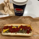 コストコ - ホットドッグ ソーダフリー ¥180-(2025/03/17)