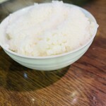 ホルモンゆうちゃん - ライス炊きたてツヤツヤ！