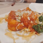 広東家庭料理おかむら - 私の定番 大海老のチリソース  絶品❗️