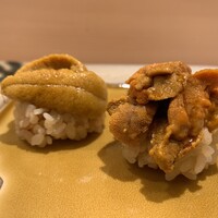 鮨 七海 - 紫雲丹、馬糞雲丹