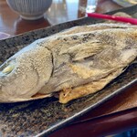 船頭の台所 - いさきの塩焼き