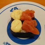 無添くら寿司 - たらマヨ (税込)115円 (2025.03.18)