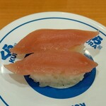 無添くら寿司 - ふり塩熟成まぐろ  (税込)115円 (2025.03.18)