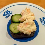 無添くら寿司 - えびマヨ軍艦 (税込)115円 (2025.03.18)