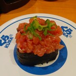 無添くら寿司 - 旨だれまぐろ軍艦 (税込)115円 (2025.03.18)