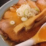 ラーメン くどう - 中華そば（アップ）