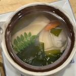 はんやかどのくーた - 蛤と筍の土瓶蒸し