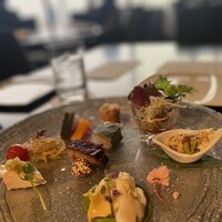 THE DINING シノワ唐紅花＆鉄板フレンチ蒔絵 - 