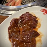 焼肉冷麺やまなか家 - 牛レバー　一人前