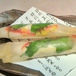 酒場 あじとよ屋 - 140706東京　一休　チーズ春巻き