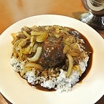 キッチン カトウ - ハンバーグハヤシライス