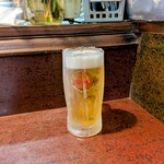 お食事処 しろま - 生ビール 600円
