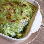 MaSiLo cafe - 緑色はジェノベーゼのバジル｡