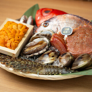 産地直送、活き食材！