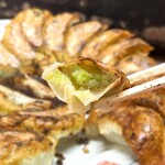 新ちゃん - ぎょうざ　断面