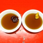 新ちゃん - ぎょうざのタレには辣油ではなく､コチュジャンとカラシ