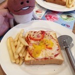 ガスト - ピザトーストセット399円