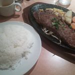 サーロイン２２０ｇ＋ご飯大盛