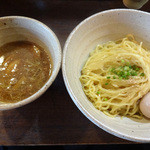 つけ麺　温屋 - 味玉つけめんです。