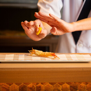 レモンピールの香りづけ