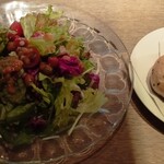カフェ セル ロイド - サラダとパン