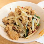 kitchen 常来亭 - ライスを頼んだ理由のもう半分はこれ
      台湾ミンチ残すべからず