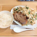 kitchen 常来亭 - チャーシュー皿台湾 1155円(税込)
                                小ライス 220円(税込)