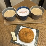 Spicier スパイスチャイとインドカレーパン - 