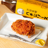 地鶏のメンチカツ〈一個〉