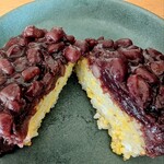 沖田精米 - キビオハギ断面　1個１５０g