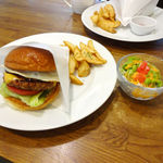 マグズカフェ - てりたまチーズバーガー（ランチセット）