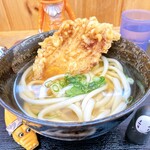 麺賊 - とり天うどんに♬