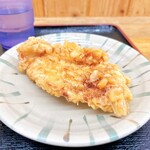 麺賊 - とり天 180円
唐揚げみたいな感じで、美味しかったです～♡