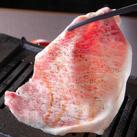 サーロインの焼きしゃぶ