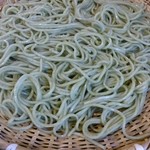 林屋 - 「しそ切蕎麦と野菜の天盛」（1,230円）の蕎麦