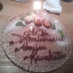 Point - お誕生日デザートに感動