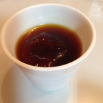 丸山珈琲 - 試飲させてくれた夏のスペシャルブレンドの水出しコーヒー