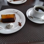 ラ ビストリア - カスタードプリン、珈琲