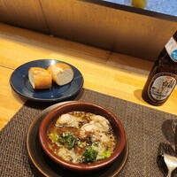 四ツ橋・新町 牡蠣と肉たらしビストロAKIRA - 