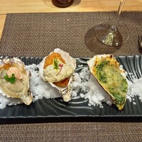 四ツ橋・新町 牡蠣と肉たらしビストロAKIRA - 