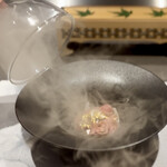 焼鳥 燃暖 - 桜チップが良い香り～