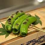 焼鳥 燃暖 - スナップエンドウ