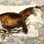 焼鳥 燃暖 - 手羽先フォアグラ餃子