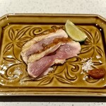 焼鳥 燃暖 - 京紅地鶏たたき