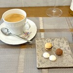 prospero - お茶菓子とコーヒー